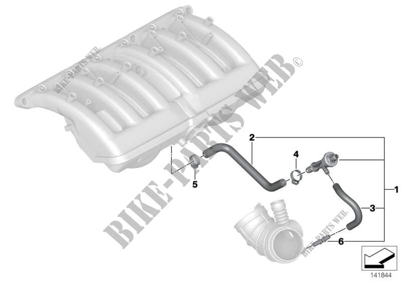 Motore comando sottopressione per BMW Z3 2.2i