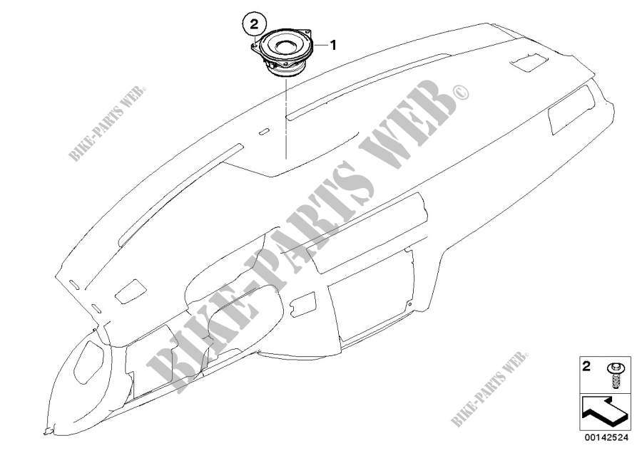Sistema audio Individual plancia per BMW 318d