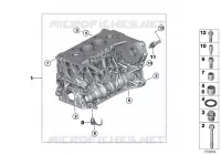 Blocco cilindri per BMW 520d