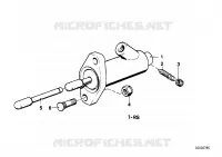 Cilindro ricevitore frizione per BMW 628CSi