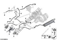 Comando a depressione motore turbo comp. per BMW X5 50iX