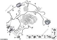 Comando a depressione motore turbo comp. per BMW X5 M