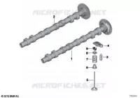 Comando delle valvole albero a camme per BMW 520d