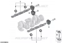 Equilibratura massa manovellismo per BMW 520d