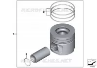 Manovellismo pistone per BMW 520d