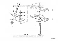 Pezzi per sosp.del tubo di scarico per BMW 630CS