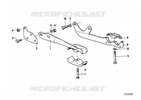 Pezzi per sosp.del tubo di scarico per BMW 628CSi