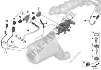 Sens.filt. antipart. Diesel/parti mont. per BMW X5 40dX