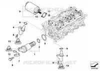 Testata   elementi elettrici per BMW 320i