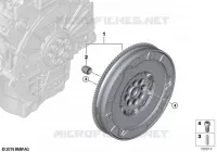 Volans/doppia massa volans per BMW 520d