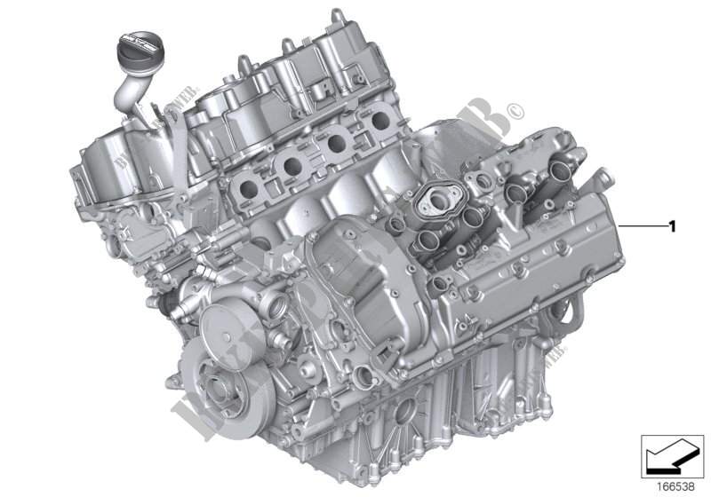 Motore alleggerito per BMW 650i