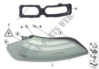 Luce posteriore per BMW Z4 35is