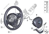 M Volante sport.airbag multif./paddles per BMW X3 20dX