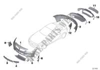 Montagg.succ, pacchetto aerodinamico M per BMW Z4 20i