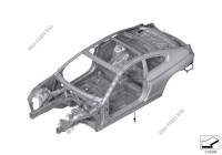Ossatura carrozzeria per BMW 650iX 4.0