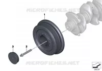 Trasmissione a cinghie ammortizzatore per BMW 520d
