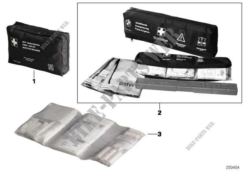 Kit di primo soccorso universale per BMW X3 35dX