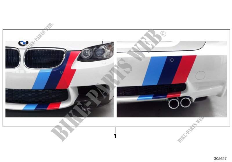 M Performance Giugiaro ant. / post. per BMW 650iX 4.4