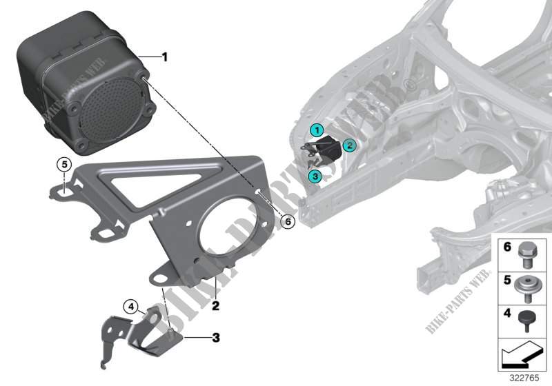 Vehicle Sound Generator per BMW X5 30dX
