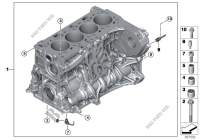 Blocco cilindri per BMW X5 25d