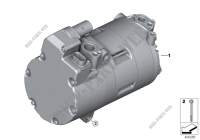 Compressore elettr. climatizzatore per BMW 745LeX