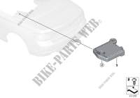Elementi antenna GPS/TV per BMW 220i