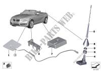 Elementi antenna telefono per BMW 220d