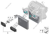 Evaporatore / Valvola di espansione per BMW X5 30dX 2013