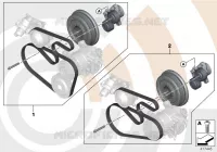 Kit di rip. trasm. a cinghia Value Line per BMW 520d