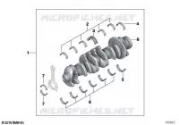 Manovel albero a gomi.con gusci d.cusci. per BMW Z4 2.5i