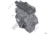 Motore alleggerito per BMW X3 20dX (TX32)
