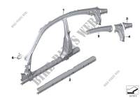 Ossatura laterale centr. per BMW 420d