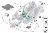 Pezzi elettrici airbag per BMW X2 20d