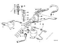 Regolazione livello/condotti posteriore per BMW 635CSi