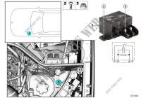Relè elettroventilatore motore K5 per BMW X5 30dX 2013