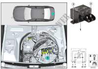Relè elettroventilatore motore K5 per BMW M5