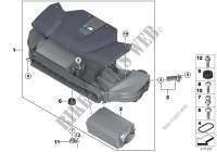 Slziatore d aspiraz./Elem.filtrante/HFM per BMW X6 M