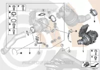 Turboc. e kit di montaggio Value Line per BMW 520d