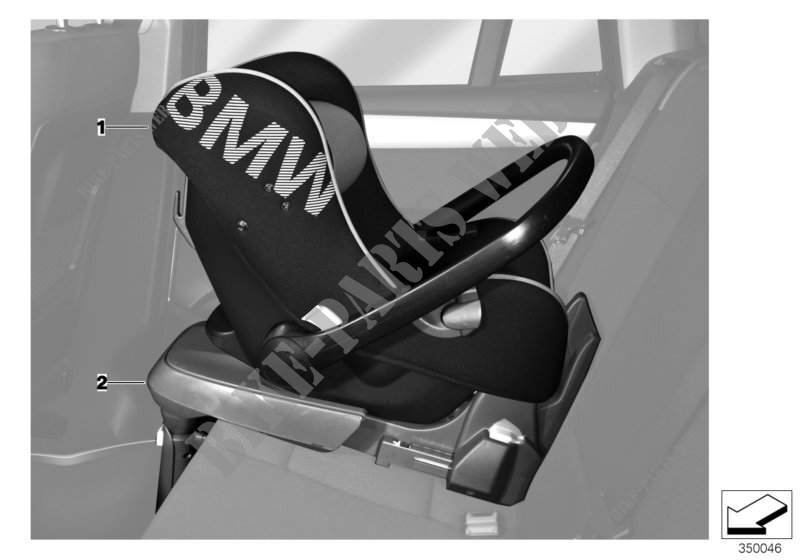 BMW Baby Seat 0+ per BMW 318d