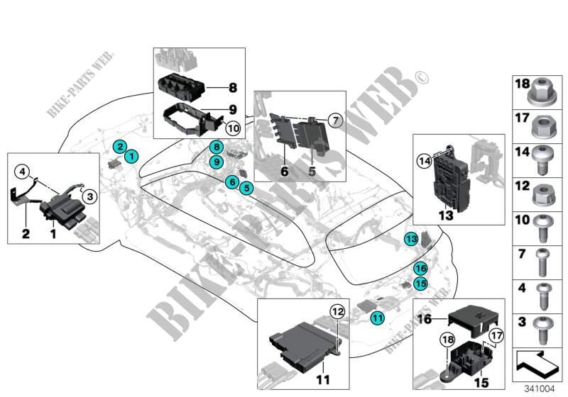 Distributore corrente/distributore B+ per BMW X5 30dX