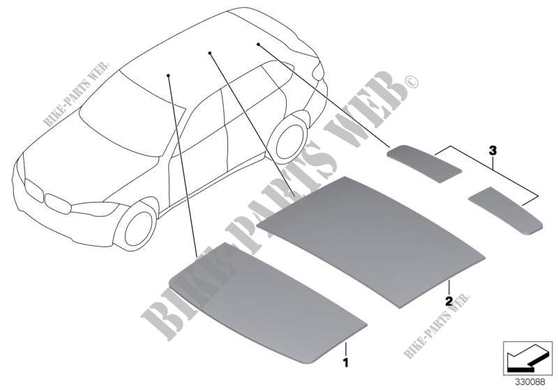 Insonrizzazione tetto per BMW X5 30dX