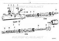 Cilindro maestro freno per BMW 320