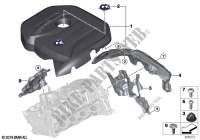 Coperchio testata cilindri/coperture per BMW 630i