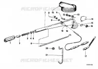 Freno d.stazionamento/comando per BMW 320