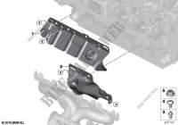 Protezione termica turbocompressore per BMW X3 20iX (TR52)