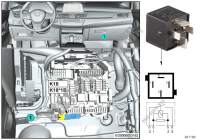 Relè riscaldamento del parabrezza K18 per BMW X1 16d