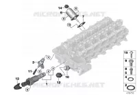Testata   elementi elettrici per BMW Z4 2.5i