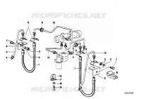 Tubazione freno ant. per BMW 320