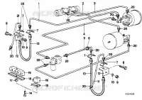 Tubazione freno ant. per BMW 320