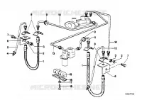 Tubazione freno ant. per BMW 320